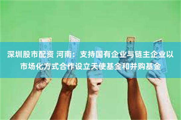 深圳股市配资 河南：支持国有企业与链主企业以市场化方式合作设立天使基金和并购基金